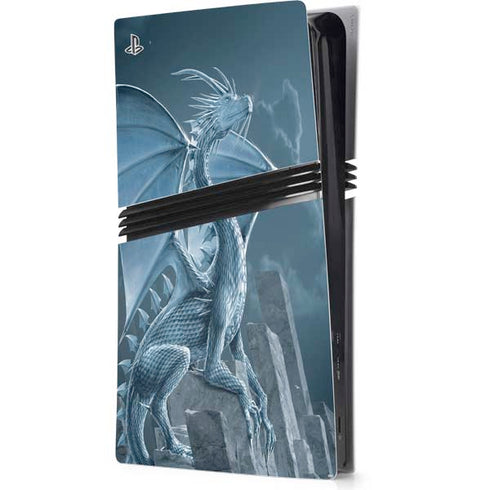 Silver Dragon by Vincent Hie PlayStation PS5 Skins